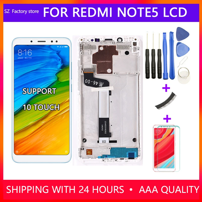Сменный экран для Xiaomi Redmi Note 5 Pro ЖК-дисплей и дигитайзер сенсорного экрана в сборе