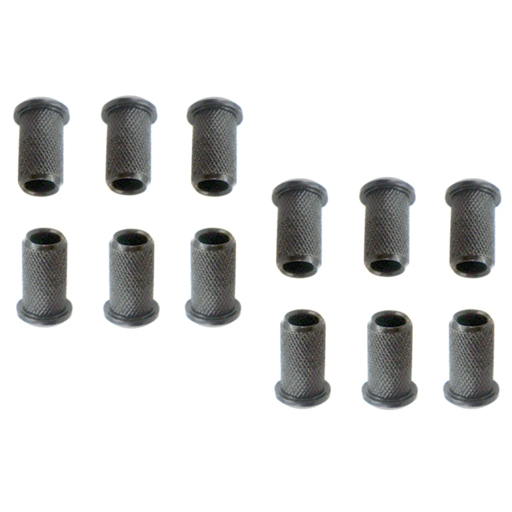 12Pcs Guitar String Mounting Ferrules Bushing Electric Guitar String Ferrule