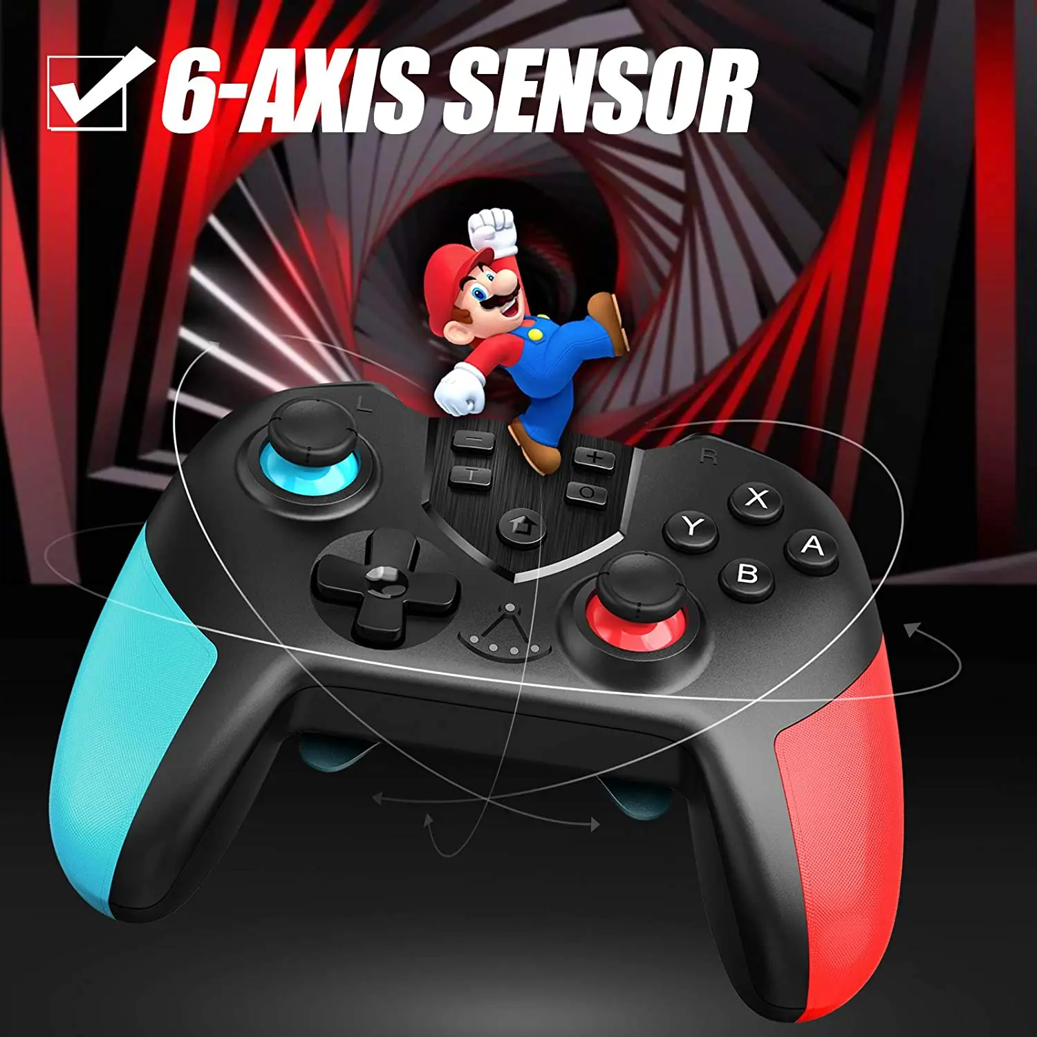 2021 New Bluetooth Switch Pro Gamepad For Nintendo Switch Console Wireless Gamepad Video Game PC Game Joystick Controller