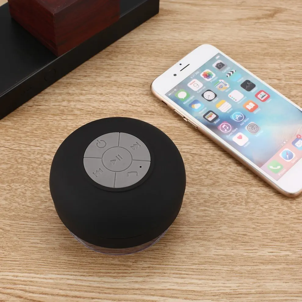 Мини Беспроводная Bluetooth колонка, портативная Водонепроницаемая душевая Колонка для телефона, MP3, Bluetooth приемник,, автомобильная колонка