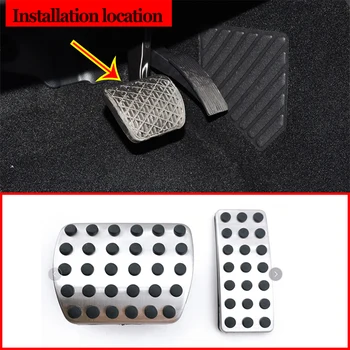 

For Mercedes Benz A B GLA CLA GLB Class W177 W247 X257 C118 X247Car Accelerator Footrest Brake Pedal Auto Pedal Pads Accessories