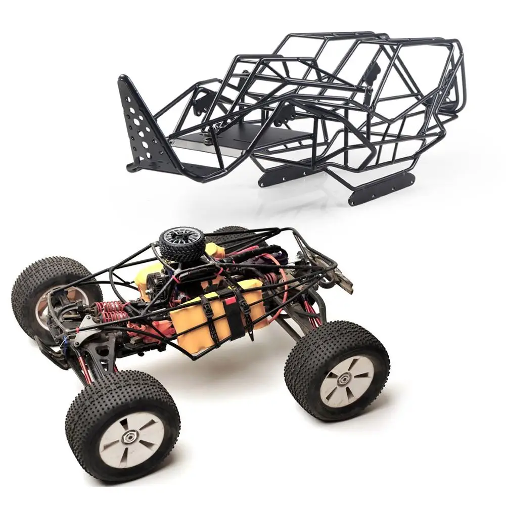 

Steel Roll Cage Frame Body Black Steel Frame Body Chassis For Axial With RCX10 1/10 RC Rock Car Crawler Climbing Truck Parts