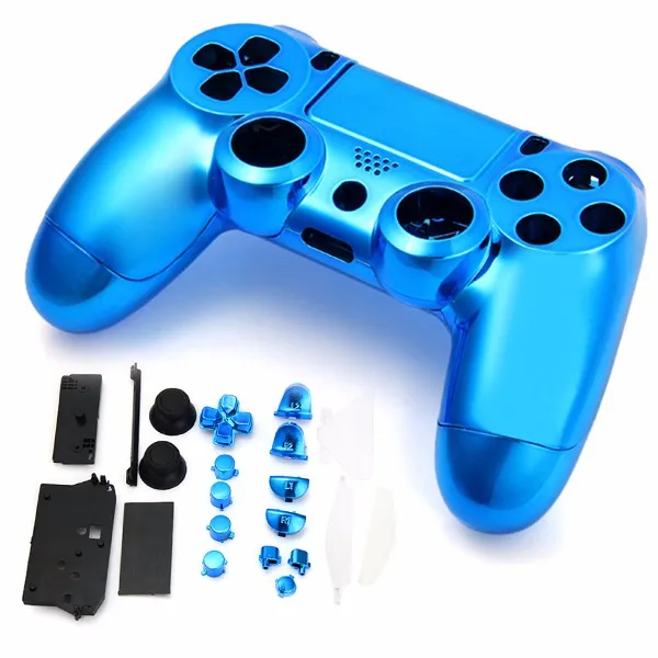 Пластинчатый Металл чехол для PS4 консоль контроллер ударопрочный защитный чехол для sony playstation 4 PS4 игровые аксессуары кнопки