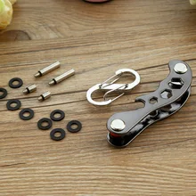 Поперечная граница для мини брелок многофункциональные маленькие подарки металлический органайзер настраиваемые, с логотипом производителей