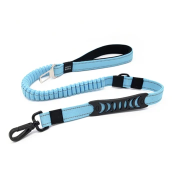 

Multifunction dog leash running walk train for large pets Leashes dogs leash Training Leash 2 Traffic Handle Dog Car Seat Belt