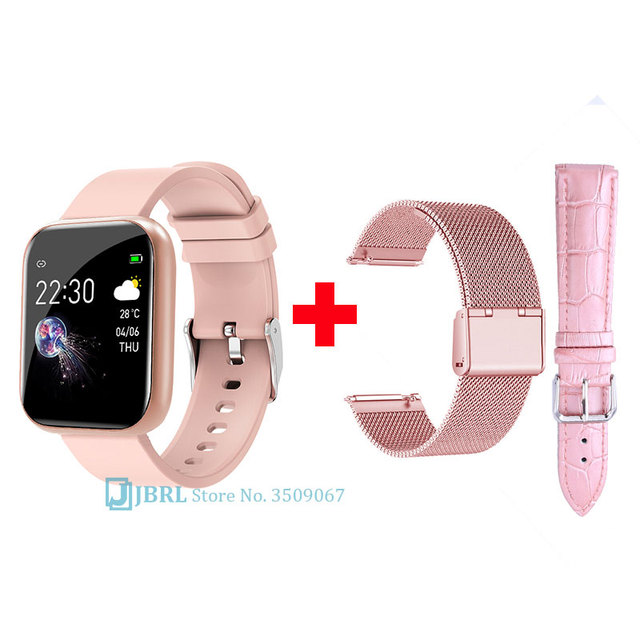 Fashion Smart Watch Men Women Smartwatch For Android IOS Electronics Smart Clock Fitness Tracker Silicone Strap Smart-Watch