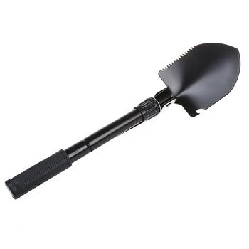

Mini Multi-function Folding Shovel Survival Trowel Dibble Pick Camping Outdoor Tool