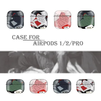 

2020 NEW Case For airpods pro AJ style airpods 1 2 case Sneaker style Bluetooth headset case For A pple Bluetooth Headsets case