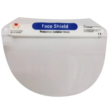

1*protection Face Shield Transparent Safety Protective Full Face Cover Anti Droplet Face Shield High Quality