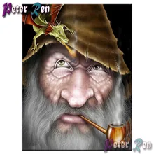 diamond Painting Cross Stitch DIY full Square\Round Embroidery Rhinestone Man smoking with hat picture Handmade art decoration diamond Painting Cross Stitch DIY full Square\Round Embroidery Rhinestone Man smoking with hat picture Handmade art decoration