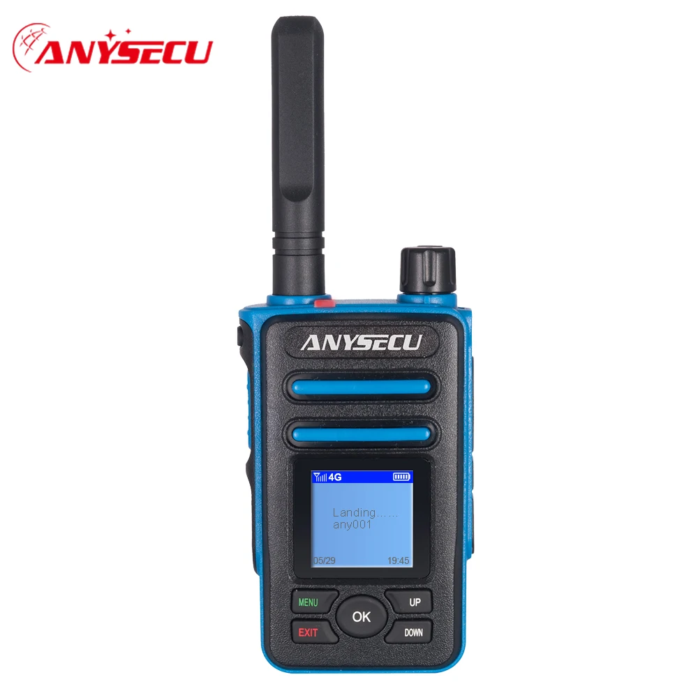 Рация Anysecu 4G LTE 3G CDMA сетевое радио F8 Plus с SIM-картой стандартная модель POC работает