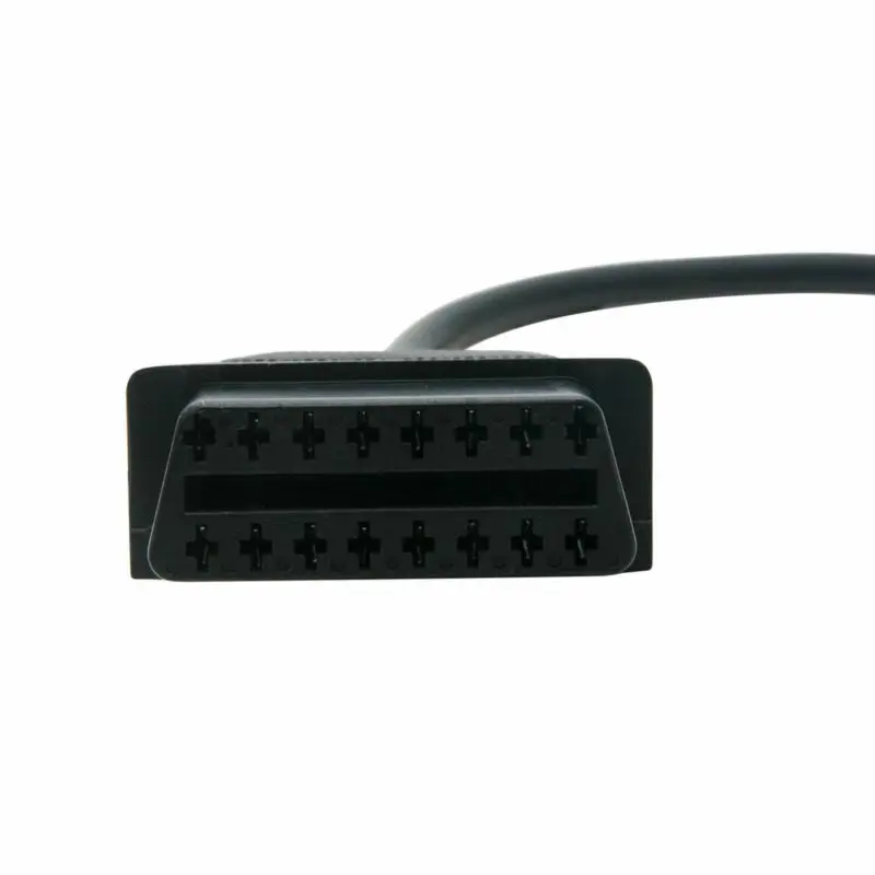 Для MAZDA 17 Pin 17Pin папа до 16 Pin 16Pin женский автомобиль OBD OBD2 OBDII DLC диагностический инструмент адаптер конвертер кабель для Mazda
