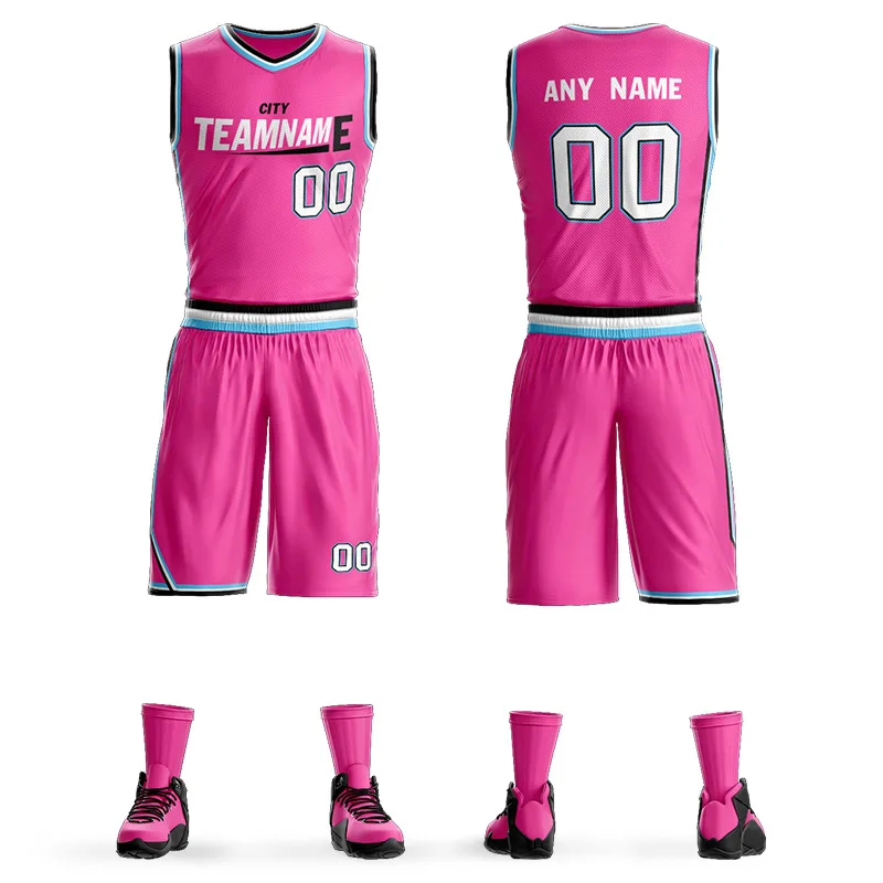 Баскетбольная одежда, костюм для мужчин, хит сезона, Wade 3 Urban Version Sao Pink Jersey, тренировочная одежда для игры в баскетбол