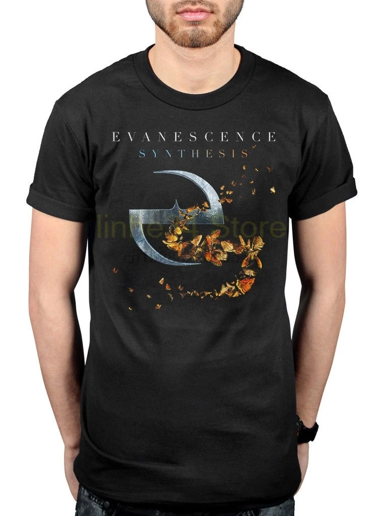 

Official Evanescence Synthesis T-Shirt Anywhere But home The Open Door Fallen