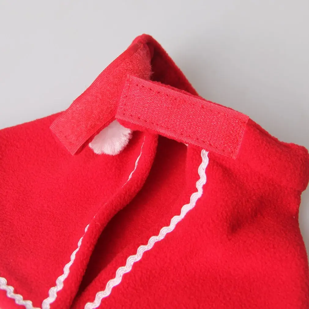 Мини-юбка, красный плащ, модная Рождественская одежда из волокна для маленьких кошек, товары для фестиваля, товары для рождественских праздников