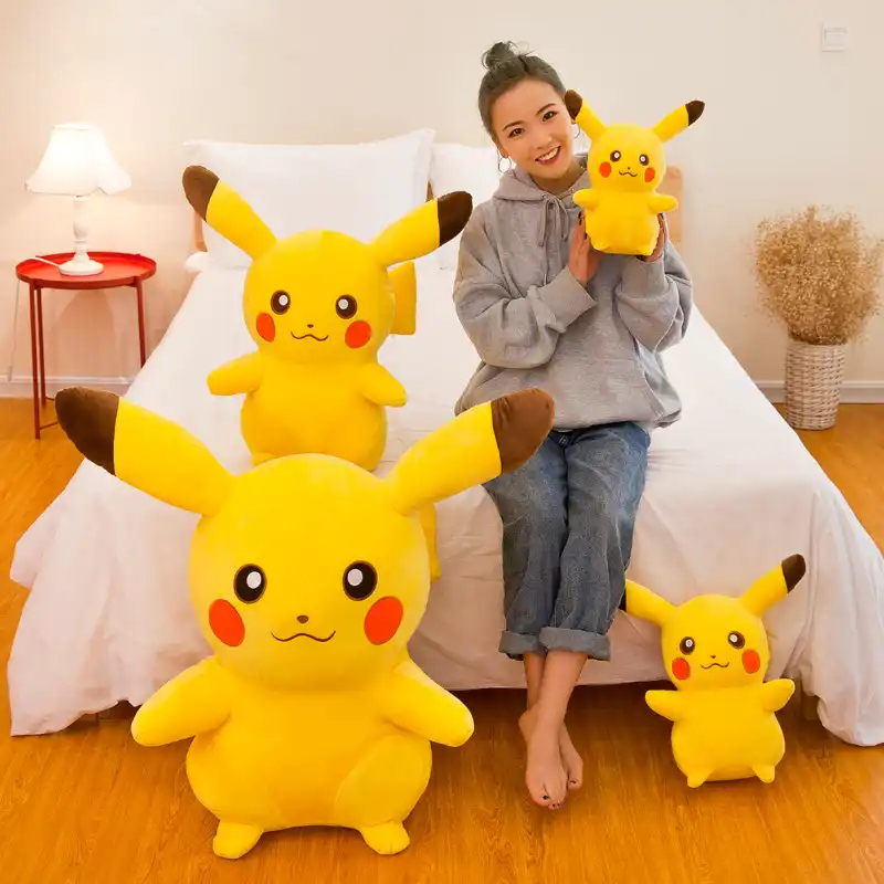 girl pikachu plush