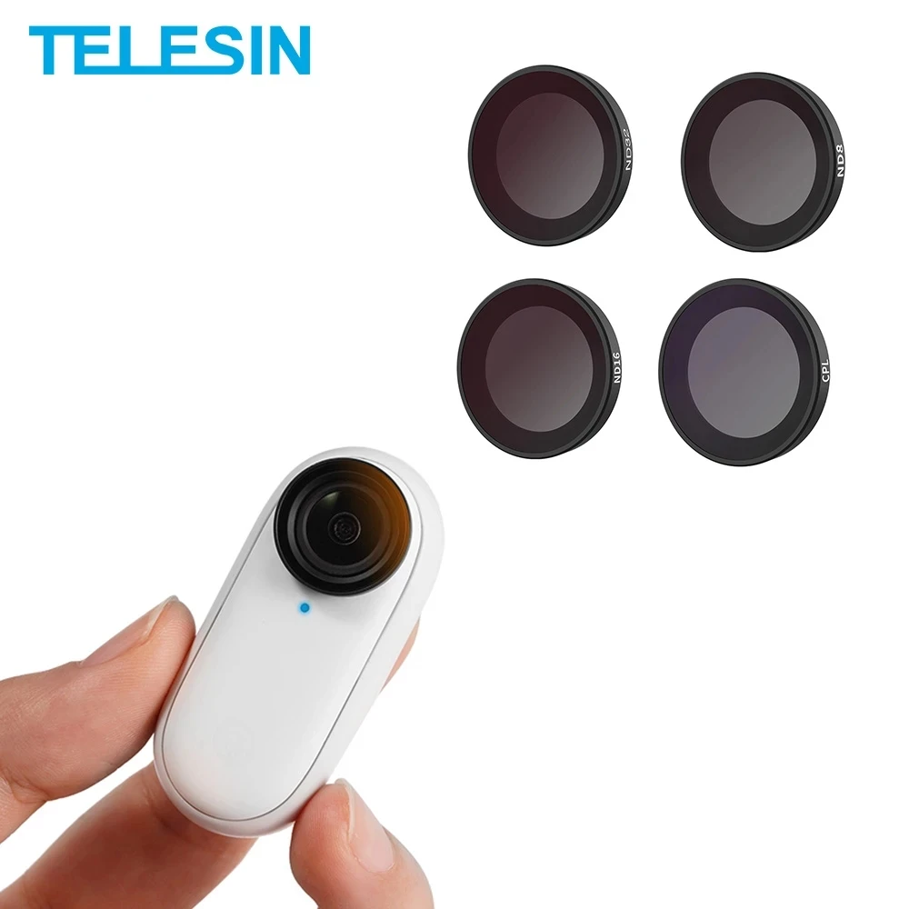 Набор фильтров для объектива Insta360 Go2 CPL ND оптическое стекло рамка из алюминиевого