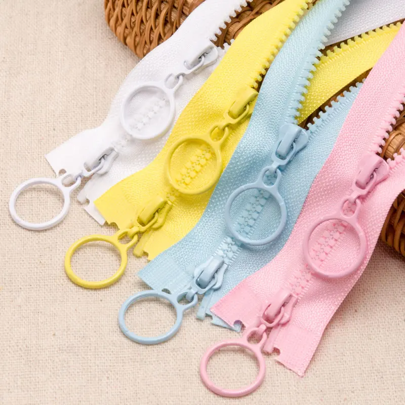 1Pc 3# 60/80/100/120/150cm Double Head Zipper Sliders Plastic Resin for Sewing Baby Clothes Sleeping Bag Long | Дом и сад