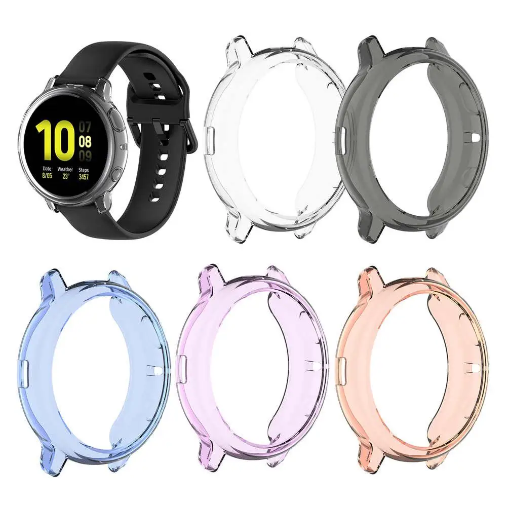 

Full Around Screen Protector Cover TPU Protective Case for Samsung Galaxy Watch Active 44MM