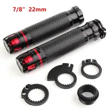 Мотоцикл дроссельной заслонки CNC алюминиевый сплав Поворотный руль ручные ручки