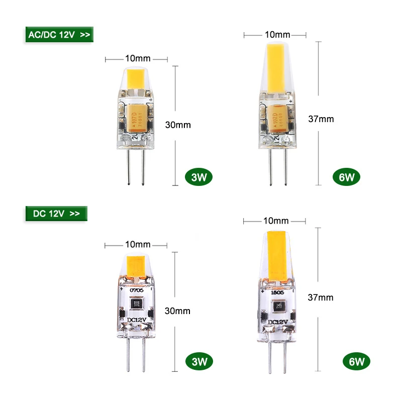 

G4 lamp bead led pin lamp energy saving 220V high brightness G9 three color dimming lamp bead crystal chandelier lighting source