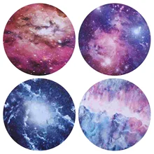 

4pcs Non-slip Pad Galaxy Nebula Rubber Mat Gaming Mat