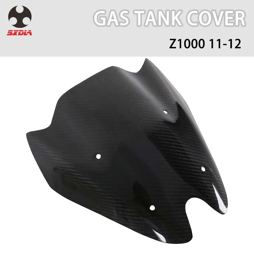 Мотоцикл черный карбоновое масло крышка бензобака для KAWASAKI Z1000 2011-2012 уличный велосипед