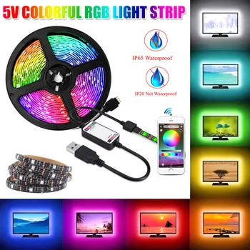 

DIY Light TV PC Dream Screen USB LED Strip Tape Screen Backlight LED Strip Lights Kits with APP Control DJA88
