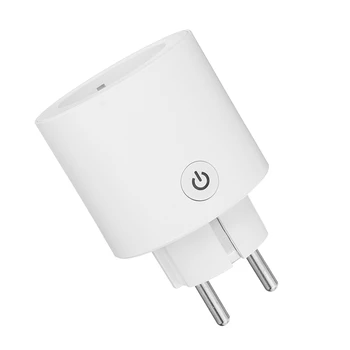 

MoesHouse EU WiFi Smart Socket Powered Plug Outlet Remote Control Works with Amazon Alexa Google Home No Hub Required