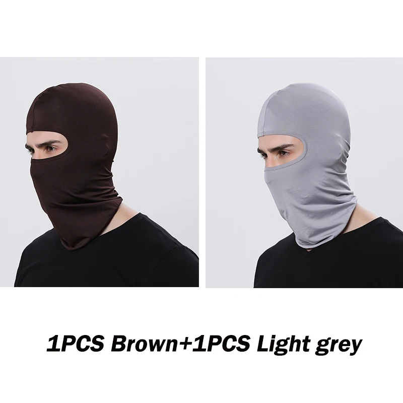 Outdoor Sports Neck Motorcycle Face Mask Winter Warm Ski Snowboard Wind Cap Police Cycling Balaclavas Face Mask Tactical Mask - Цвет: 11