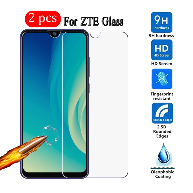 Для ZTE лезвие A7 A7s 2019 2020 защитная пленка из закаленного стекла на L210 A3 Prime стекло