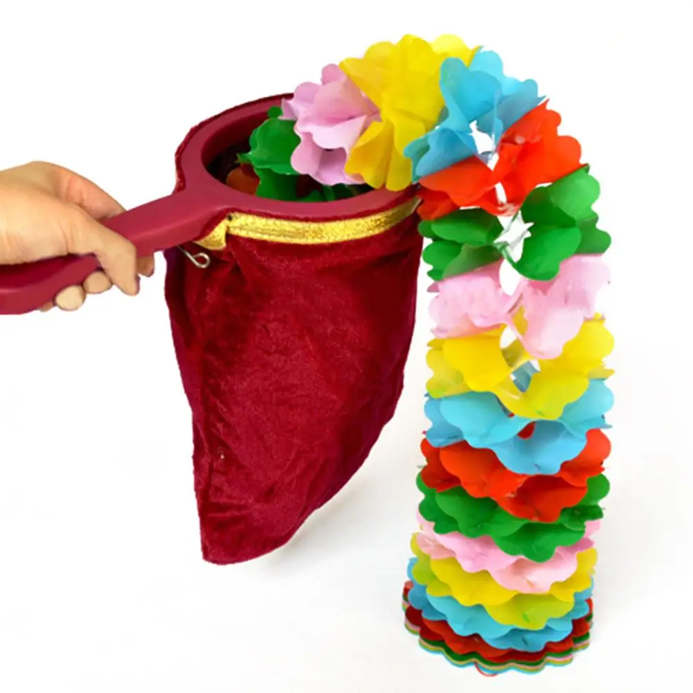 

Empty Magic Bag Magician Trick Game Tool Appear/Disappear Change Stage Prop Light weight and easy operate bring joy