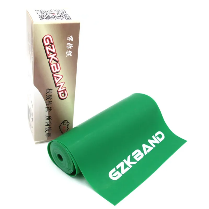 Slingshot rubber band GREEN GZKBAND quality latex slingshot tube