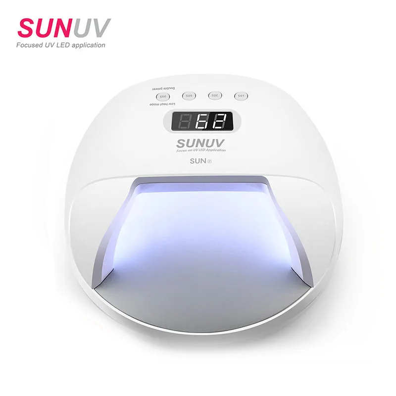 

SUNUV SUN7 UV LED Nail Lamp Dryer Big Power Fast Curing Nail Gel Professional Nail Dryers UV Gel Drying Tools Machine