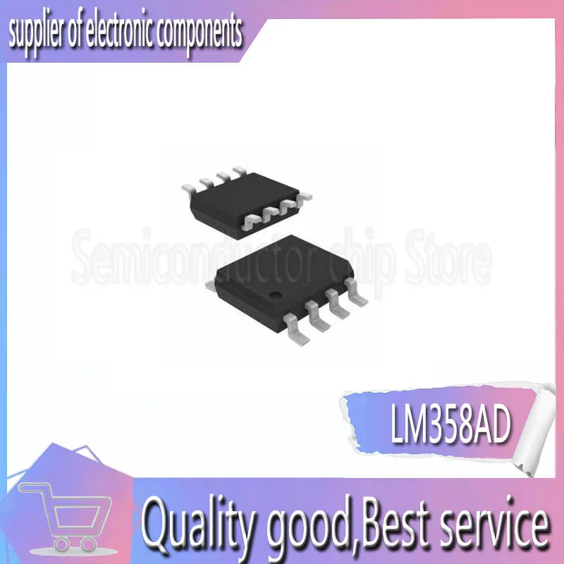 10 шт. LM358A LM358AD LM358ADR импортный популярный товар