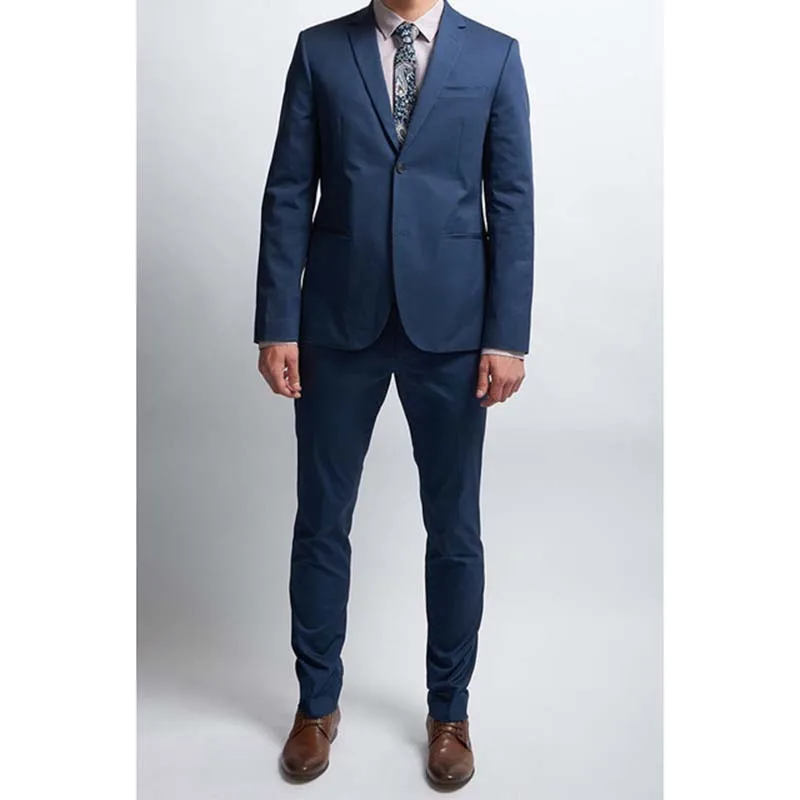 

Custom Made Dark Blue Wedding Suits For Men Bespoke Gray Mens Suit Wedding Groom Tailor Made Dark Blue Men Suits With Pants