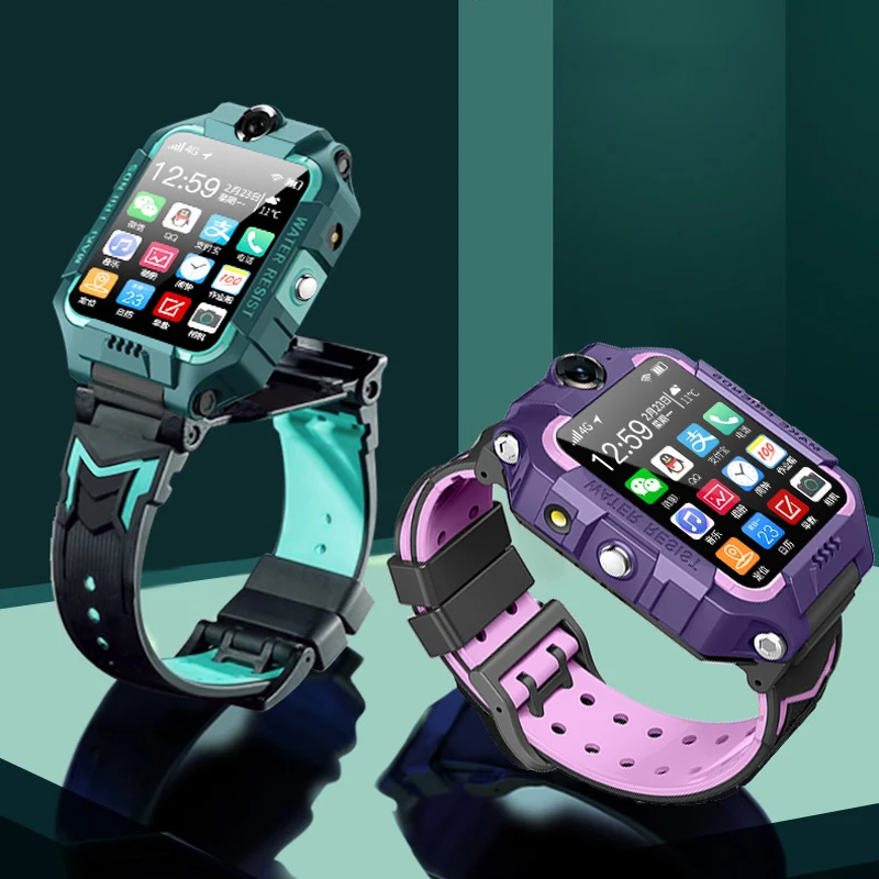 Reloj inteligente para niños y niñas, pulsera con tarjeta Sim y foto, impermeable, IP67, regalo para IOS y Android, 2020