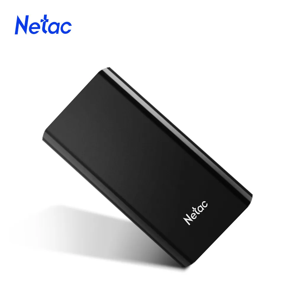 Внешний SSD накопитель Netac Портативный твердотельный емкостью 1 ТБ 500 Гб 250 ГБ USB 3 Gen2