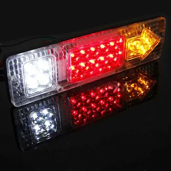 

Turn Signal LED Tail Lights Rear Car Truck Lamp 2Pcs Set Non-corrosive