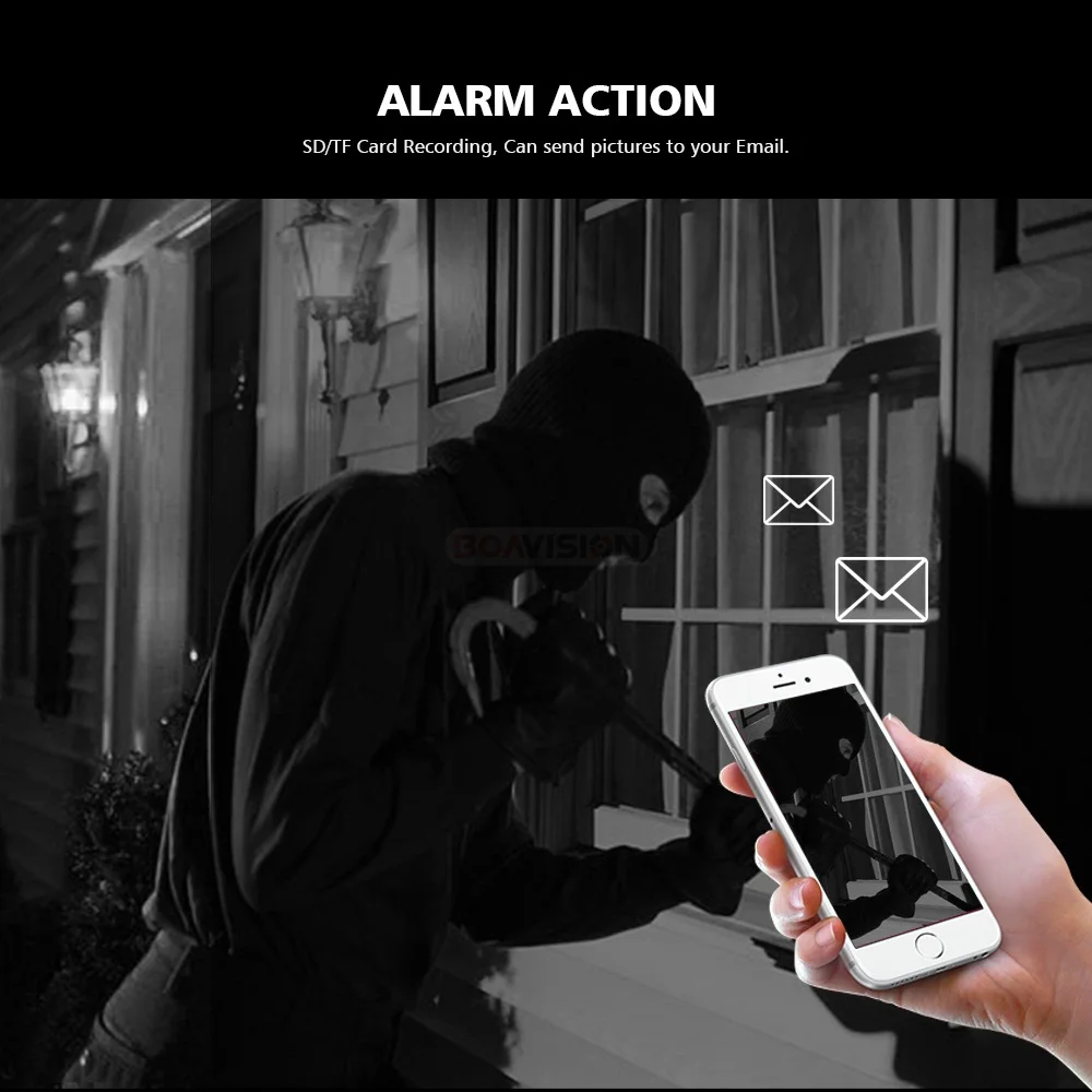  4G SIM Card Mini Camera 1080P 5MP CCTV Security Camera Wireless Night Vision IR 20M TF Card Slot P2 - 32835006066