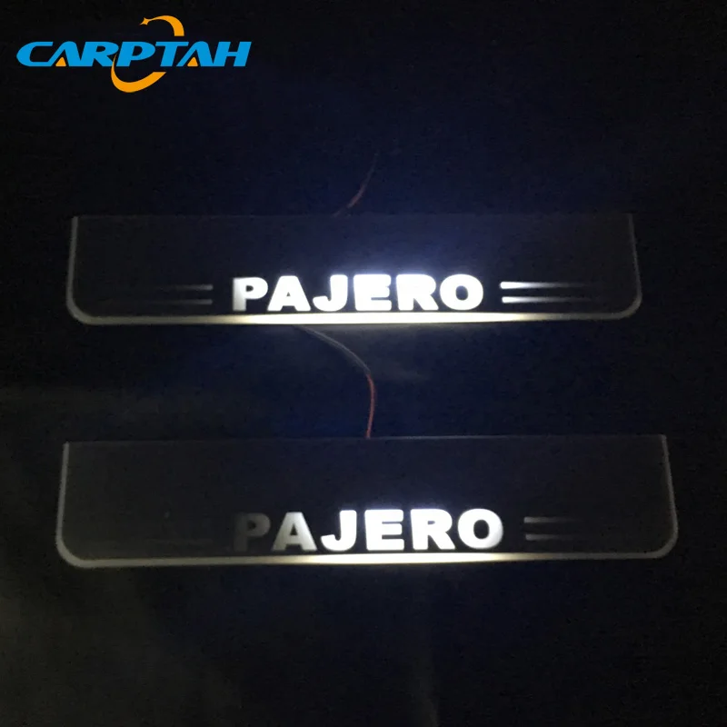 CARPTAH обшивка педали для автомобиля наружные детали светодиодная Накладка порога