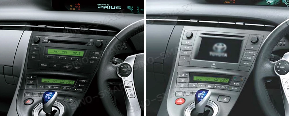 Flash Deal Sinosmart Android 8.1 Car for Toyota Prius 2009 2010 2011 2012 2013 GPS Navigation Radio 2din 2.5D IPS/QLED Screen 14