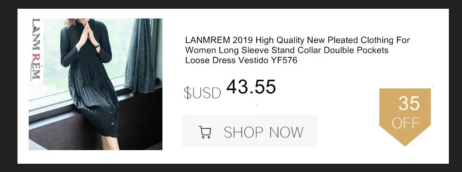 LANMREM new summer fashion women clothes batwing sleeves pleated V-neck loose pullover dress female vestido WG92708