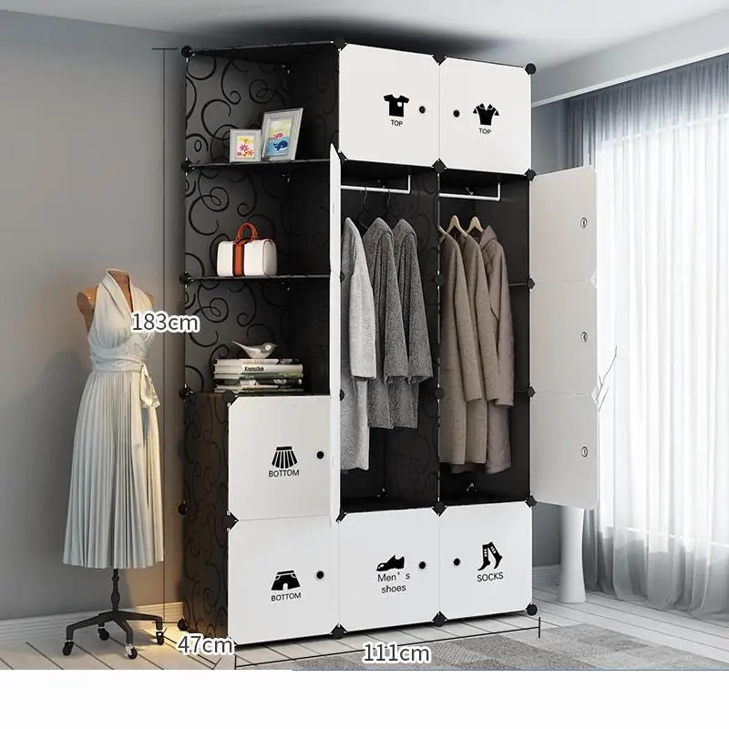 Version AG Мобильный дальномер Chambre Kleiderschrank Armario Tela Meble комод мебель для спальни Guarda Roupa Mueble шкаф - Цвет: Version AG