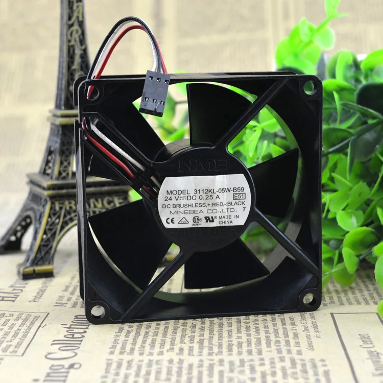 3112kl-05w-b59 8032 24V 0.25A* DC защита двигателя охлаждения
