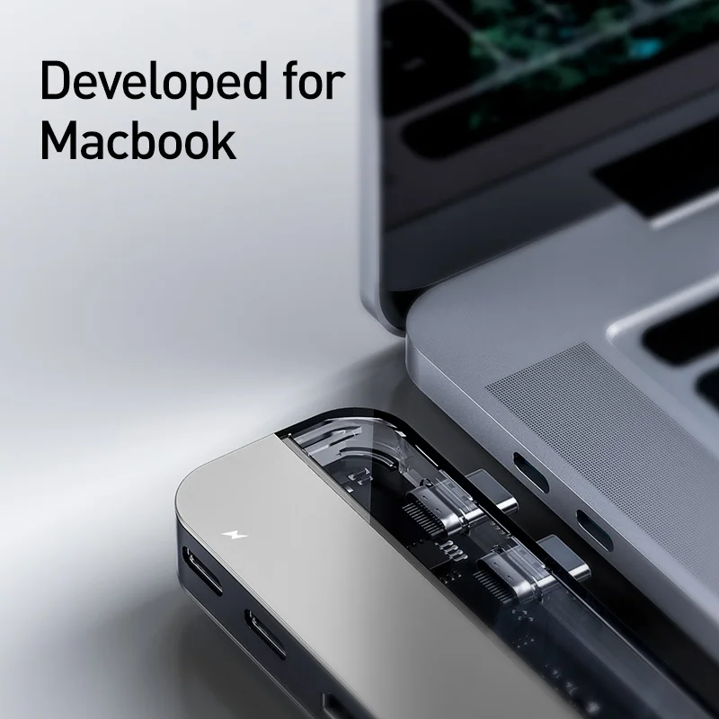  Baseus USB 3.0 HUB Type C HUB Port HDMI SD/TF Docking Station for Microsoft Surface Pro 4/5/6 USB S