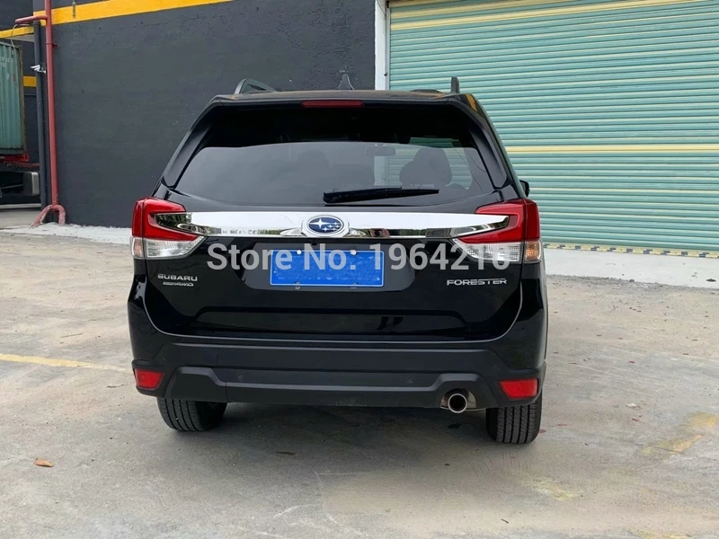 Для Subaru Forester нержавеющая сталь на заднее отделение кузова крышка-Накладка полоса Отделка 1 шт. аксессуары 1 шт. автостайлинг