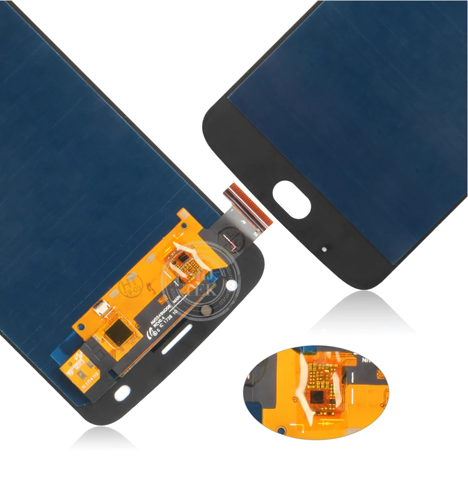 Srjtek For Motorola Moto Z2 Play LCD Touch Digitizer Sensor Glass Full Assembly 5.5'' Z2 Play screen Display XT1710-01/07/08/10