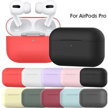 Силиконовый чехол Защитный чехол для Apple Airpods pro 3 TWS Bluetooth наушники Мягкий силиконовый чехол для Airpods защитный чехол s