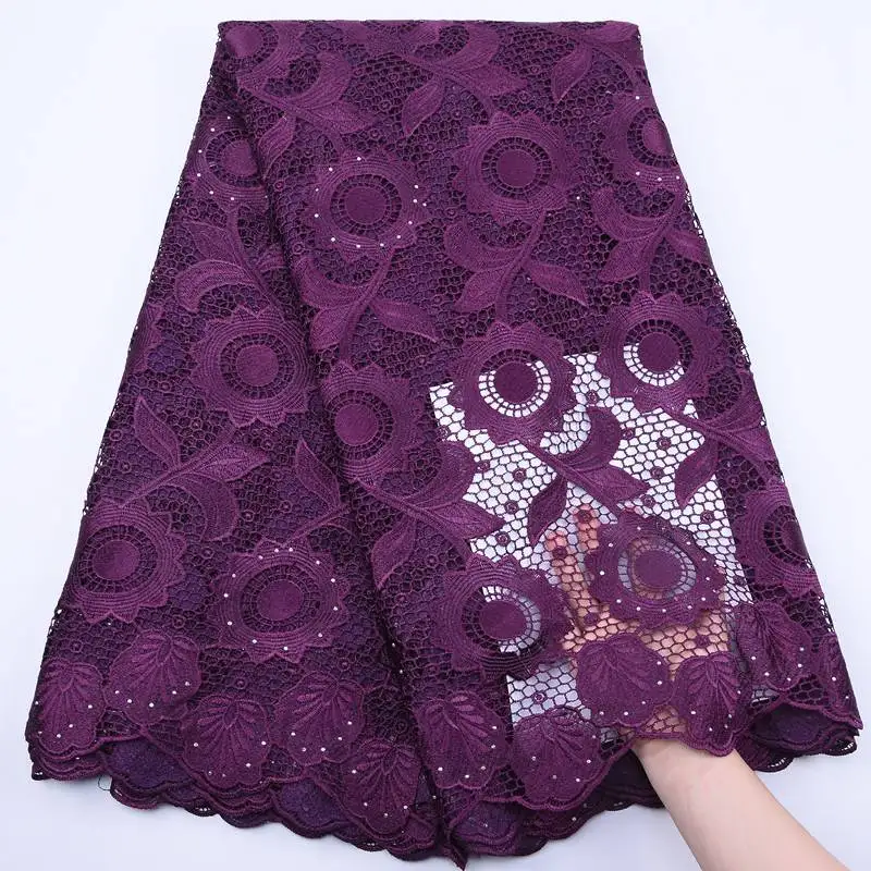 Новинка 2020 африканская гипюровая кружевная ткань высокое качество нигерийское